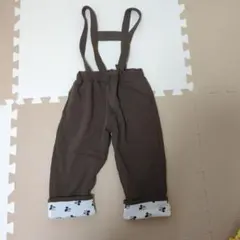 ミッキー＆ミニー オーバーオール 100cm