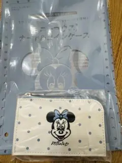 【未使用】ゼクシィ 1月号 付録 ミニーマウス カード&コインケース