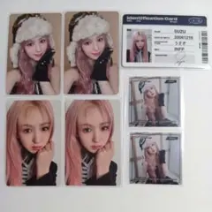 山本すず トレカ ステッカー IDカード 花咲く道 封入 ME:I 4種 コンプ