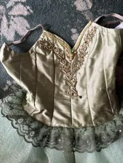 バレエ チュチュドレス ライトグリーン！一度使用のみ！！