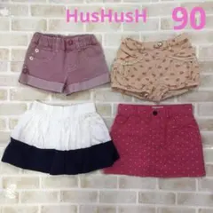 女の子　90 スカート　ショートパンツ　ハッシュアッシュ　オールドネイビー　夏のサムネイル