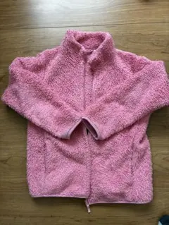 UNIQLO ピンク フリースジャケット 140cm