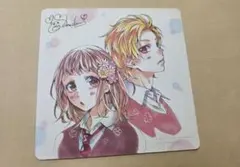 HoneyWorks 告白実行委員会 来場者特典 複製サイン入り コースター