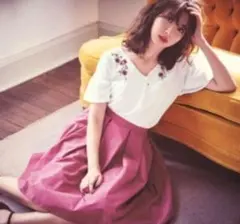 美品☆Rirandture リランドチュール フレアスカート サイズ2