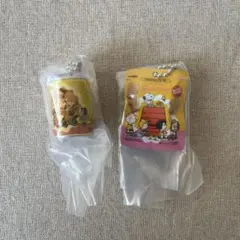 【新品】PEANUTS ビスケットミニチュアチャーム 2種