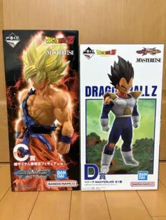 ドラゴンボール 一番くじ C賞 D賞 孫悟空 ベジータ フィギュア セット