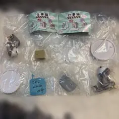 仕事猫のミニフィギュアコレクション ノーマル2種 キジトラバージョン