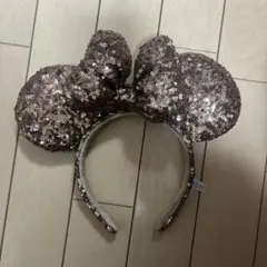 ミッキー耳型カチューシャ ブラウン系