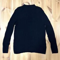 ❤️再値下げ❤️美品❤️SAMARCAN サマルカン　黒　ブラック　ニット　シルク