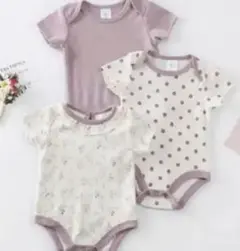 ベビー肌着セット 花柄 ドット柄 95cmまで