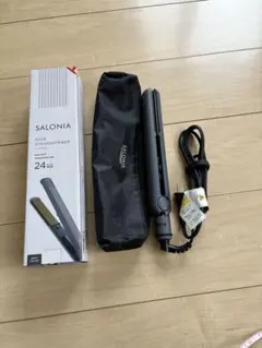 SALONIA ヘアストレートナー 24mm