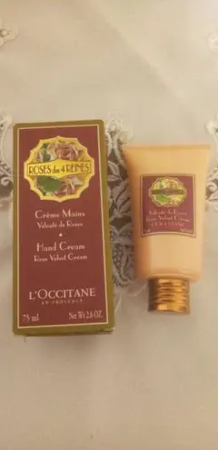 ロクシタン　ローズベルベットハンドクリーム　75mI