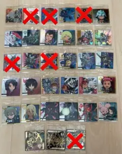 にふぉるめーしょん ガンダム シールウエハース 　27枚セット