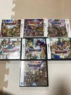 中古品未開封】ドラゴンクエスト 4〜9 DS 3DS 6本セット ドラクエ