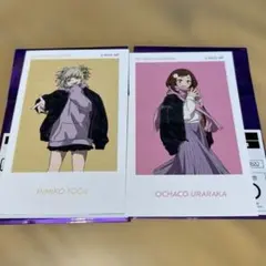 ベースヤードトーキョー アートステッカー　ヒロアカ 麗日お茶子　トガヒミコ