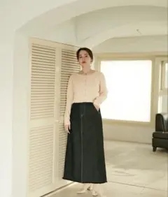 TINA ダークデニム タイトスカート Mサイズ