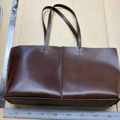 近年モデル 極美品 A4◎】メンズビギ トートバッグ スプリットレザー 