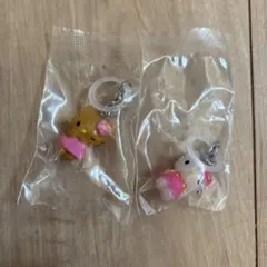 ハローキティ めじるしアクセサリー お花 日焼け ガチャ