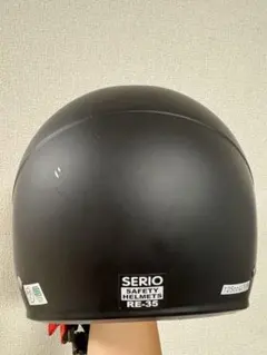 SERIO RE-35 ジェットヘルメット マットブラック 軽量 - メルカリ