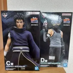 一番くじ NARUTO C賞 うちはオビト&D賞 はたけカカシ(暗部)