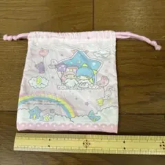 サンリオ リトルツインスターズ キキ＆ララ 巾着