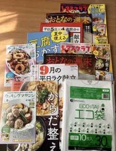 レタスクラブ８月号＆９月号(おまけ付き) ￼