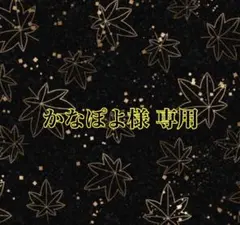 かなぽよ様 リクエスト 2点 まとめ商品