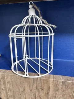 ホワイト バードケージ　鳥かご