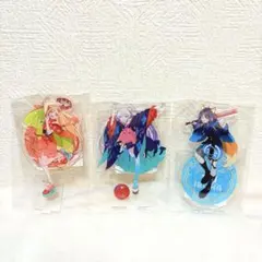 超かぐや姫！ラウンドワンコラボ アクリルスタンド3点セット - メルカリ