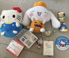 ハローキティ ポチャッコ シナモロール キキララ ケロッピー サンリオセット