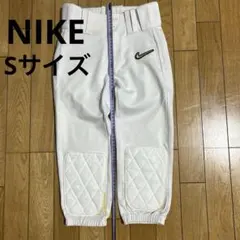 Sサイズ　NIKE 野球 練習用ユニフォームパンツ ホワイト ズボン　キッズのサムネイル