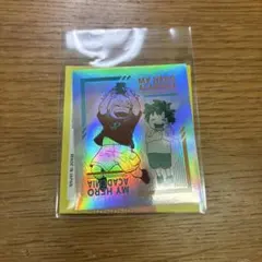 僕のヒーローアカデミア　オーロラステッカーコレクション　緑谷出久　爆豪勝己