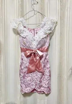 ローブドフルール、ミニドレスXS