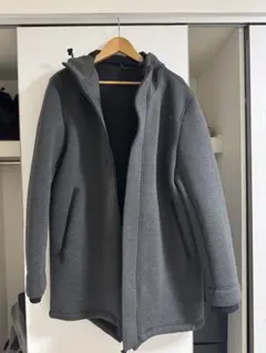 ZARAグレー フード付きアウター