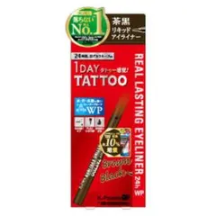 K-Palette 1DAY TATTOO リキッドアイライナー 茶黒のサムネイル