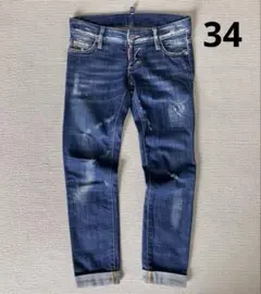 DSQUARED2 ディースクエアード Pat jean デニムパンツ 34