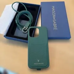 MAISON des SABRÉ グリーン iPhone15promaxケース