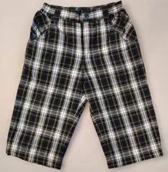 ファミリア 半ズボン チェック柄 110cm