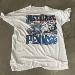ビンテージ　ペンステイト大学1982年優勝記念Tシャツusa製のサムネイル