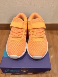 asics PATRIOT キッズシューズ オレンジ 17cm