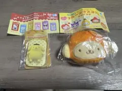 サンリオ ポムポムプリン 缶バッチ フルーツマスコット