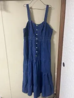 デニムワンピース　1XL