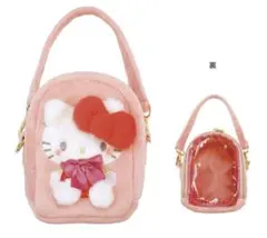 サンリオ ハローキティ ぬいぐるみポシェット ボア ミニポーチ