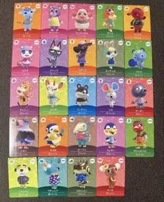 どうぶつの森 amiiboカード ネコ住民 23枚 - メルカリ