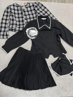 セレモニー　発表会　フォーマル　ツーピース　ジャケット　120女の子