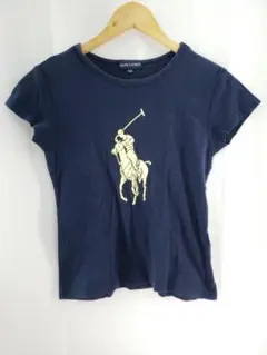 RALPH LAUREN 半袖Tシャツ ロゴプリント ネイビー キッズ 150のサムネイル