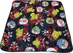 HYSTERIC MINI ブランケット おくるみ 総柄BK