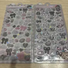 【正規品】ボンボンドロップシール しろくろボンボン　ふわふわボンボン