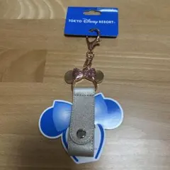 カチューシャホルダー　ミニーマウス リボンチャーム