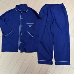 ネイビー パジャマ セットMサイズ